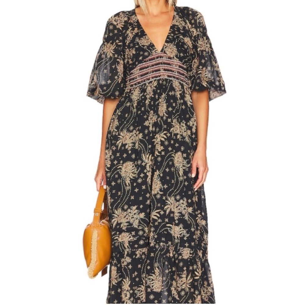 Free People Golden Hour Maxi Dress NWT